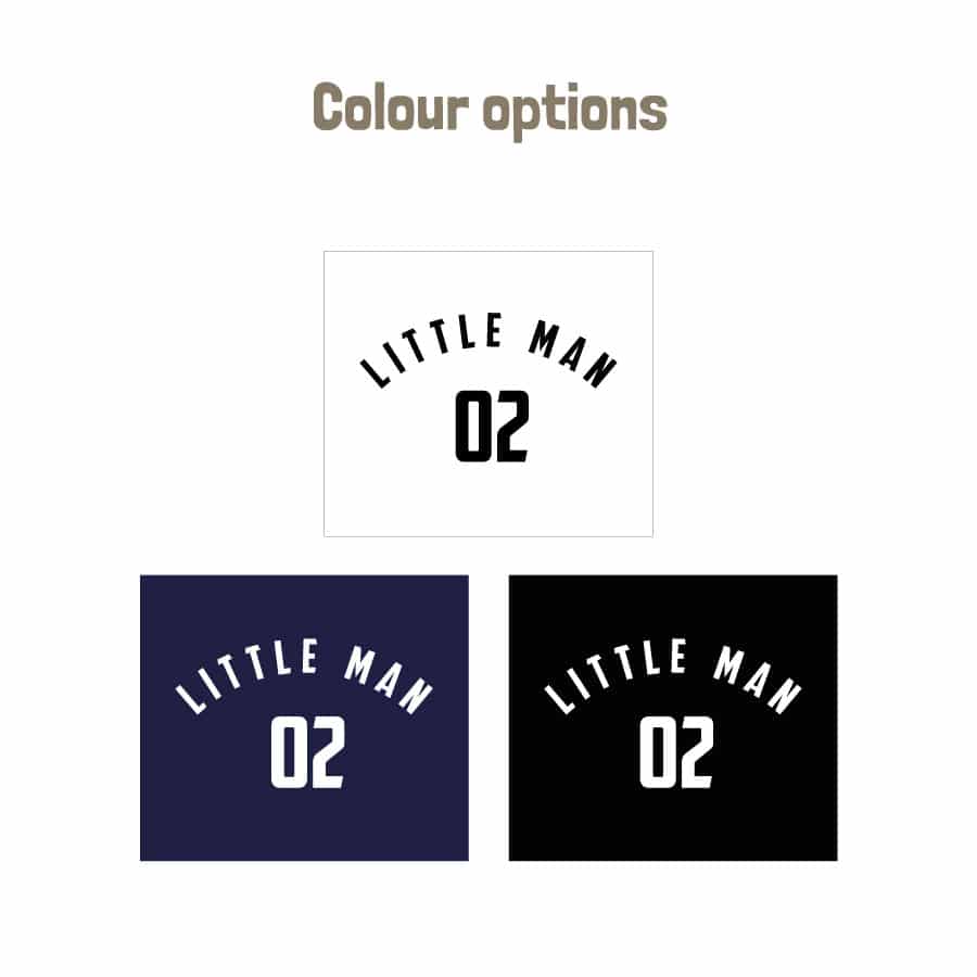 Big Man Little Man Kid's T-shirt (colour options)