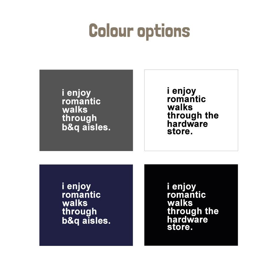 Romantic walks Men's T-shirt (colour options)