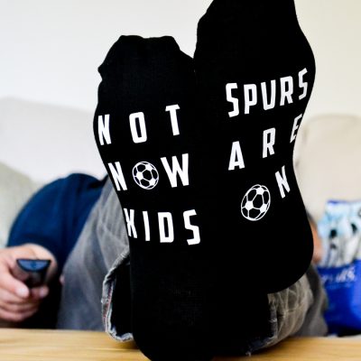 Personalised football team socks perfect gift for fathers day, birthday or Christmas