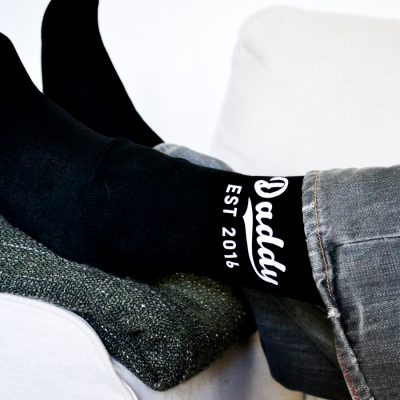 Personalised dad socks perfect gift for fathers day, birthday or Christmas