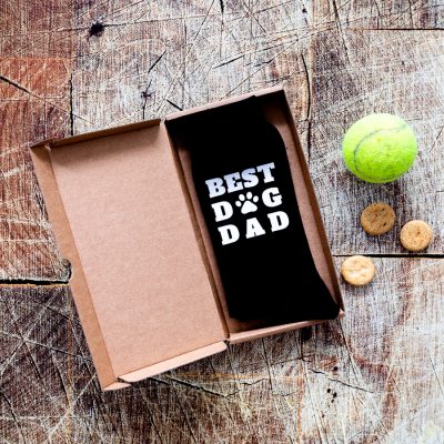 Best dog dad socks perfect gift for fathers day, birthday or Christmas