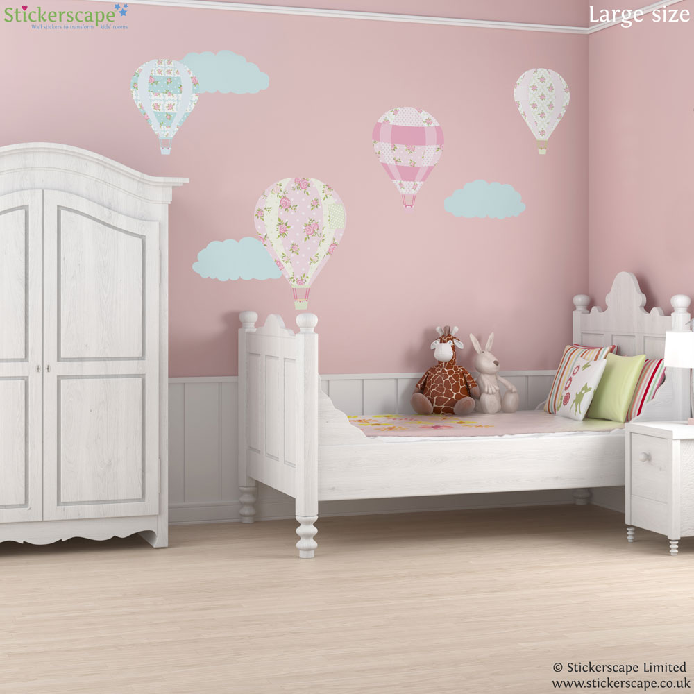 vintage hot air balloon nursery