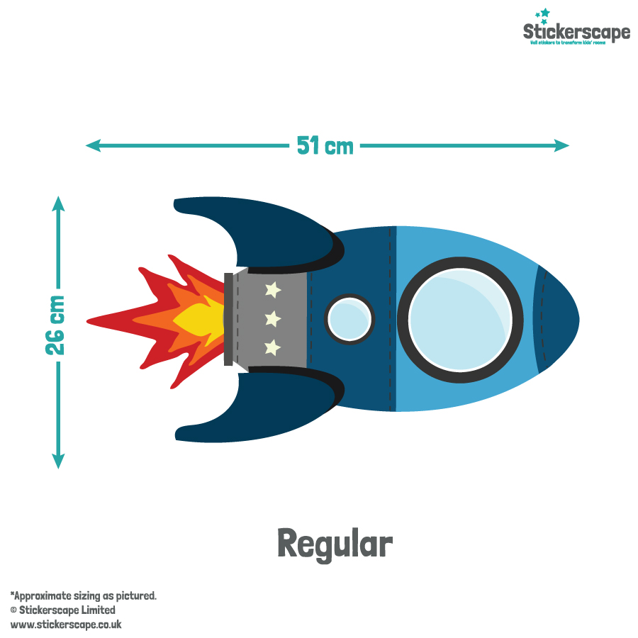 Blue Flying Rocket regularsize guide