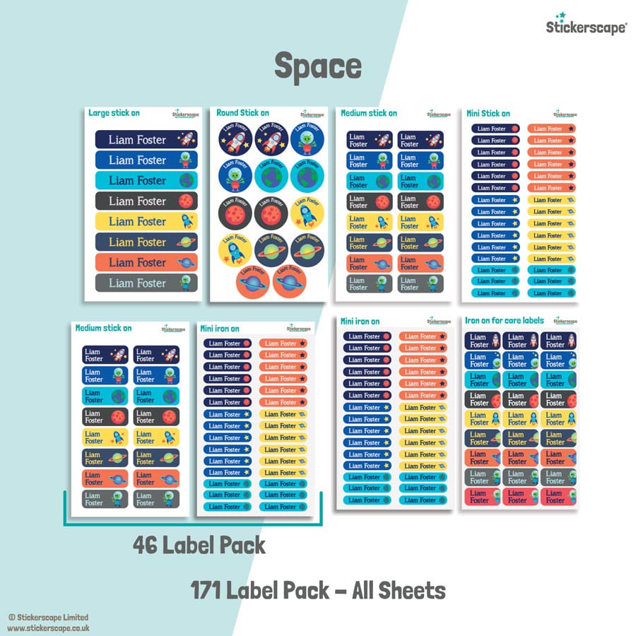 space name labels layout image