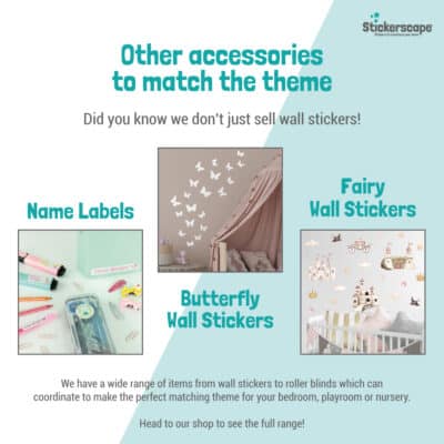 Butterfly Wall Stickers additional accessories available