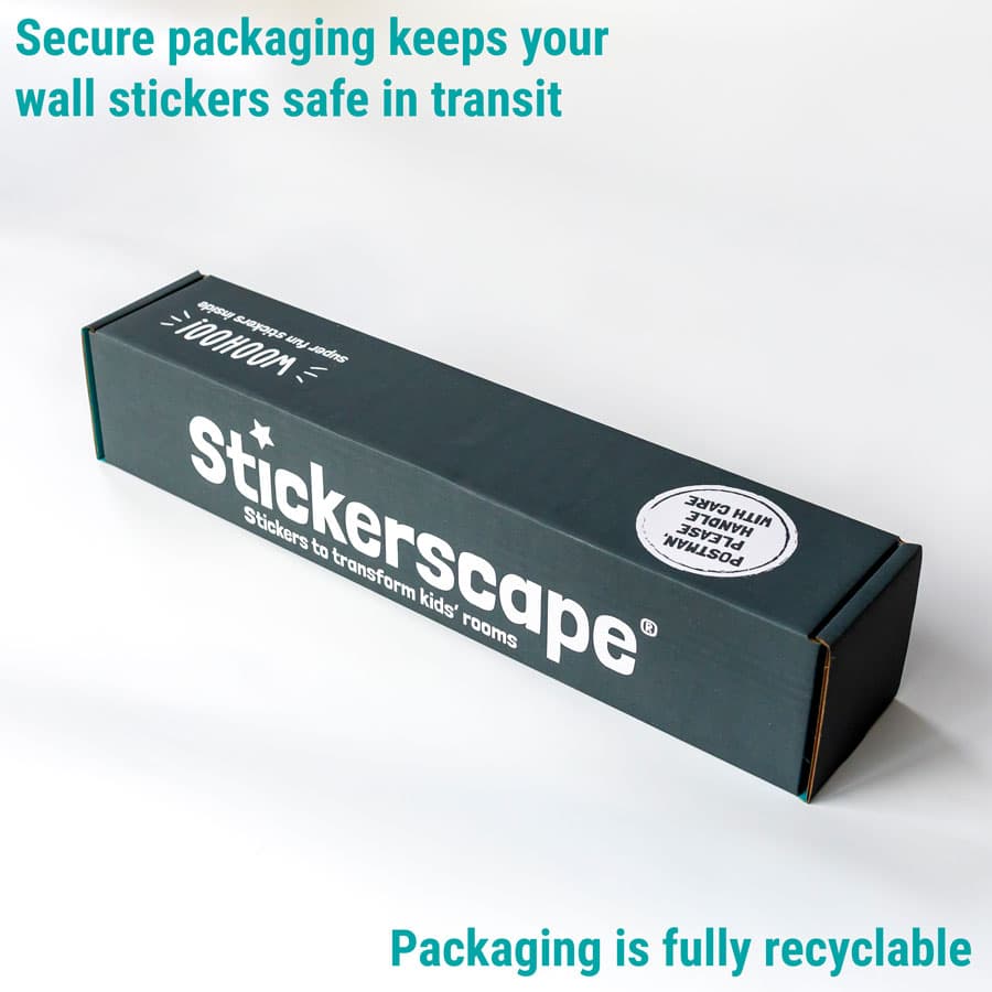 Stickerscape box packaging
