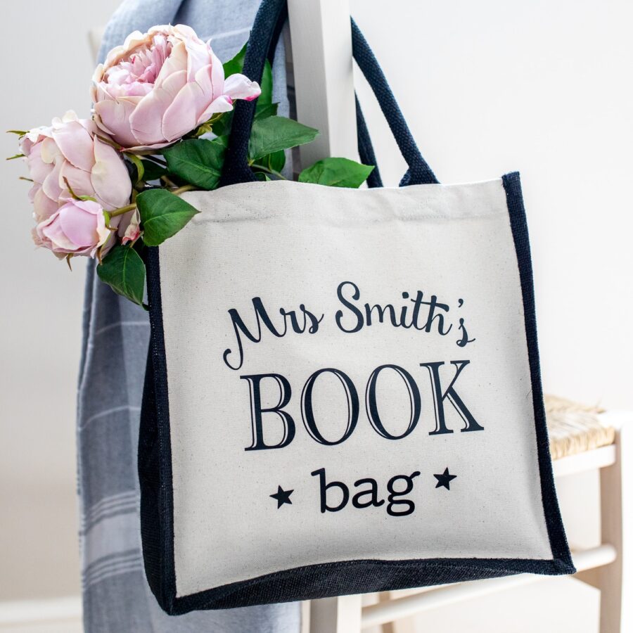 Personalised deals book bag