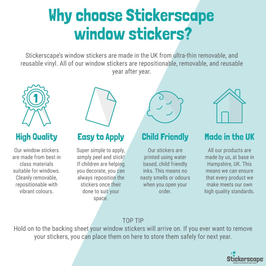 Why Choose Stickerscape's Window Stickers