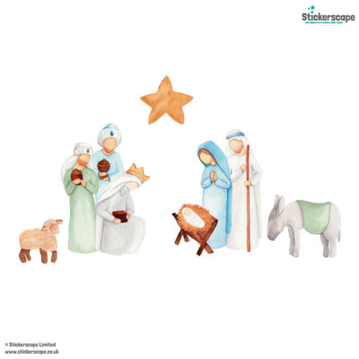 Nativity Window Stickers | Christmas Window Stickers