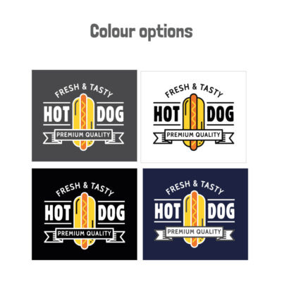 hot dog apron colour options