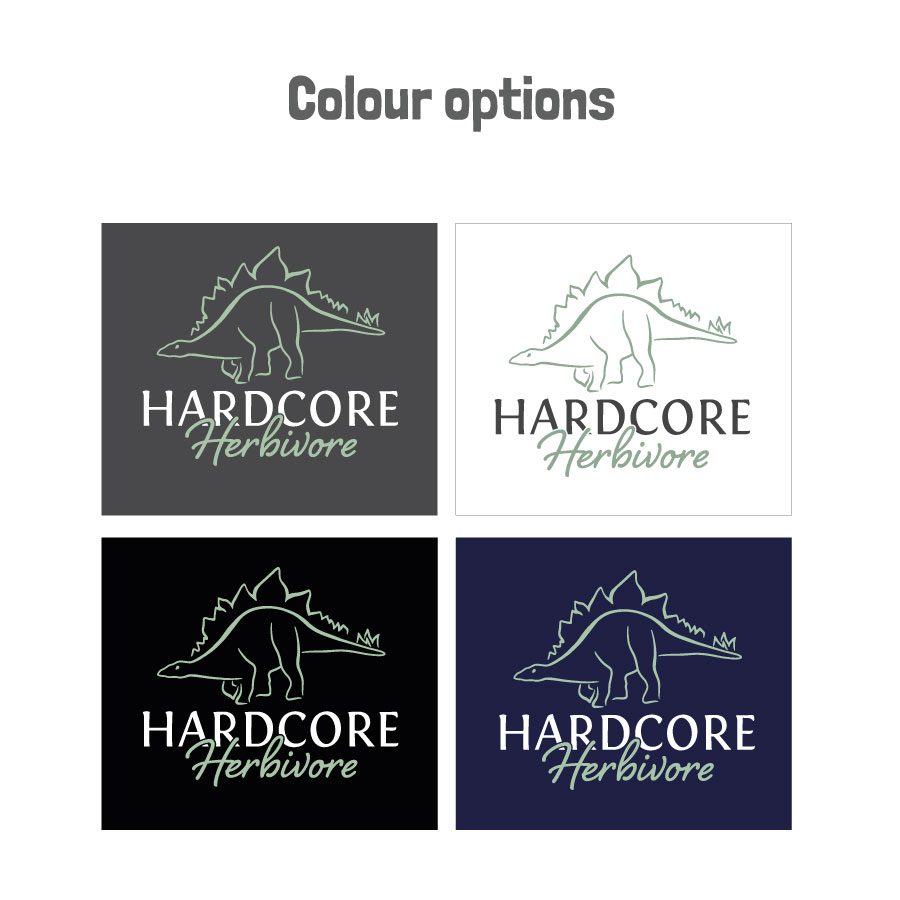 hardcore herbivore apron colour options