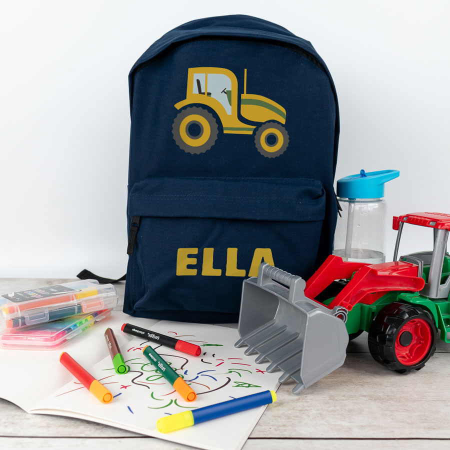 tractor backpack in navy regular