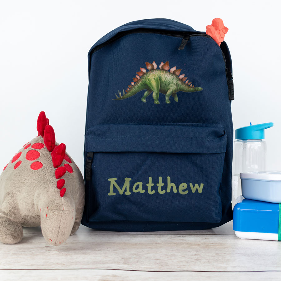 Dinosaur Backpack Personalised Backpacks Stickerscape