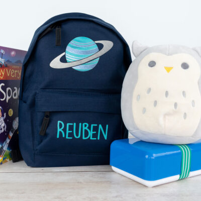 Planet Backpack Personalised Backpacks Stickerscape