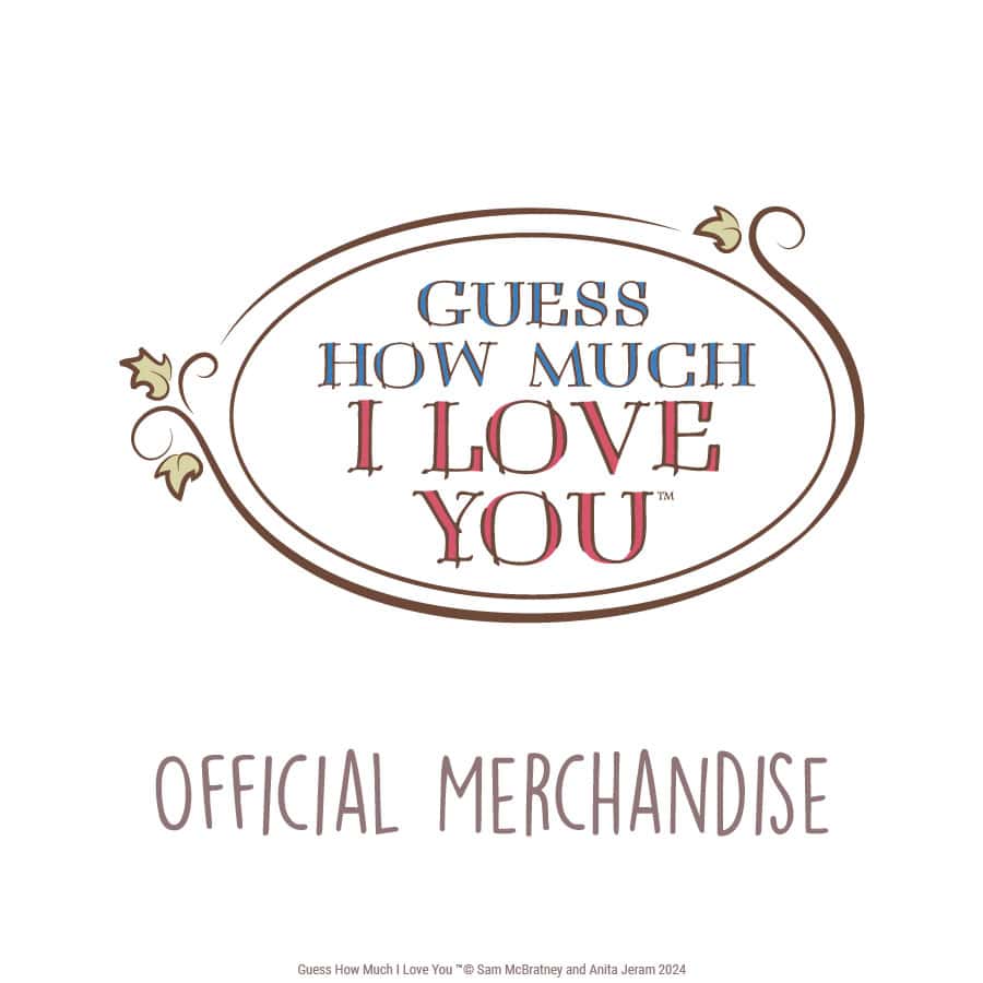 Guess How Much I Love You official merchandise badge