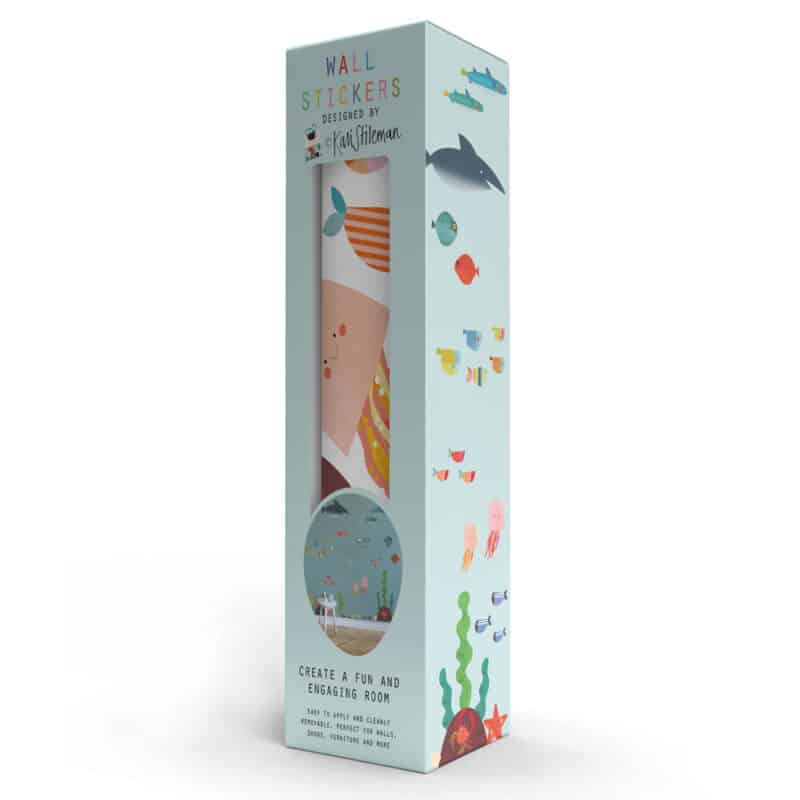 Underwater Wall Sticker Pack in Retail Packaging