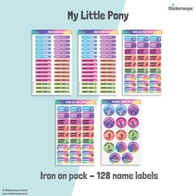 My Little Pony name labels | Iron on labels