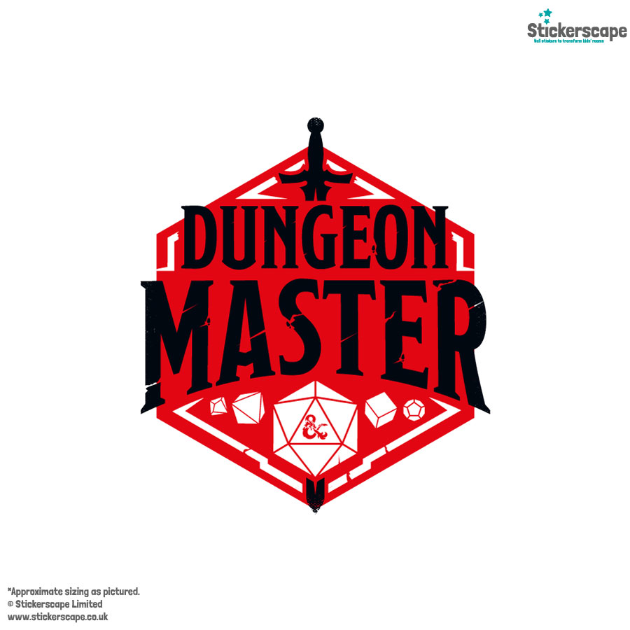 D&D Dungeon Master wall sticker