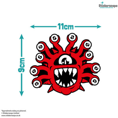 D&D Monsters Stickers Pack 11cm x 11cm