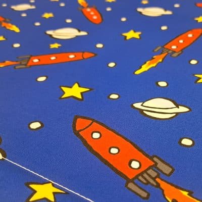 close-up of roller blind fabric for Smeds and Smoos blackout blind