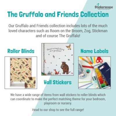 Gruffalo and Friends Additional Items to Match the Theme