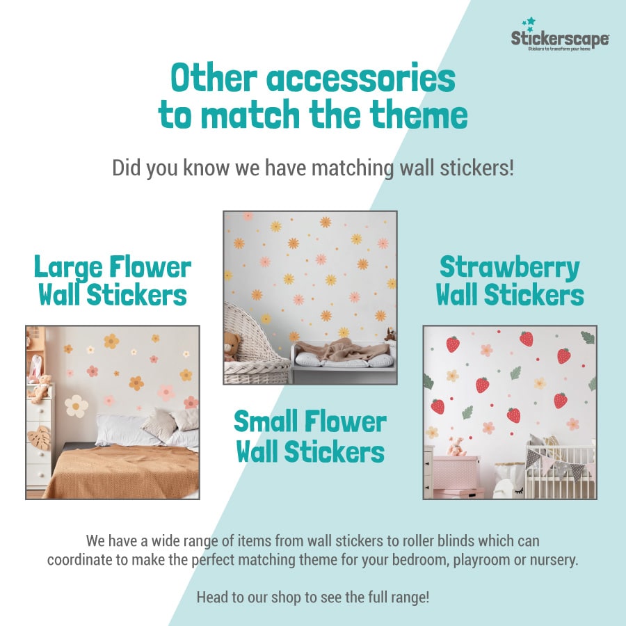 Large Flower Wall Stickers additional items