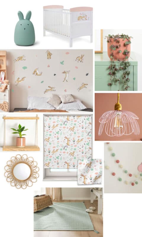 Guess How Much I Love You Nursery Ideas | Mood board