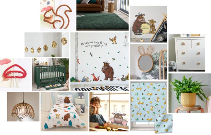 Gruffalo Themed Nursery Ideas | Mood Board