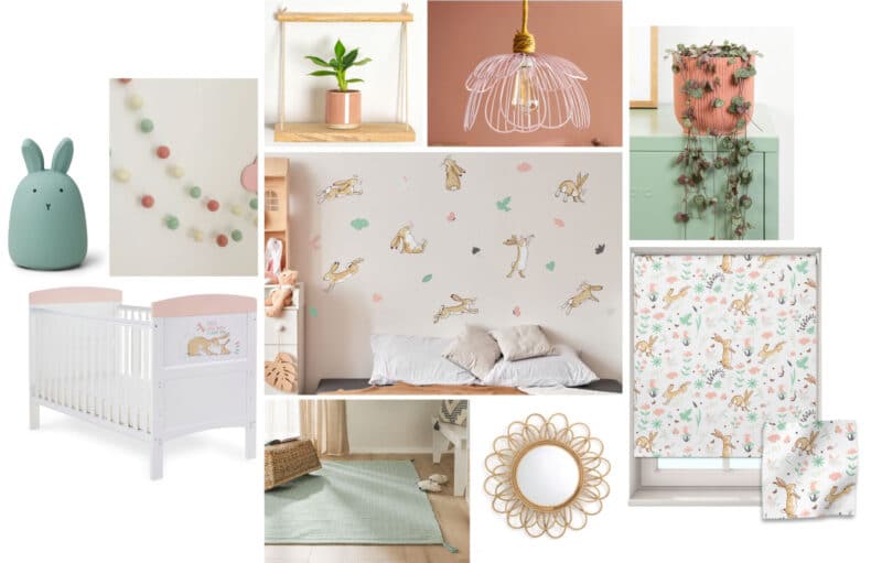 Guess How Much I Love You Nursery Ideas | Mood board