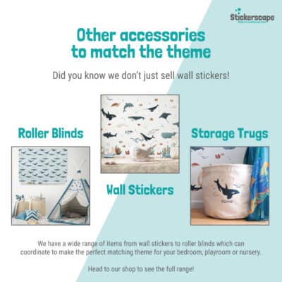 Underwater Wall Stickers additional items to match the theme