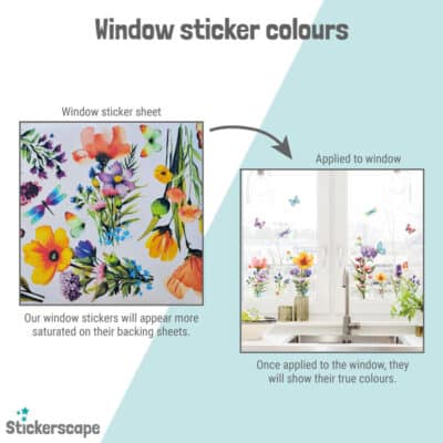 Window Sticker Comparison
