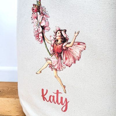 The Almond Blossom Storage Trug close-up of design