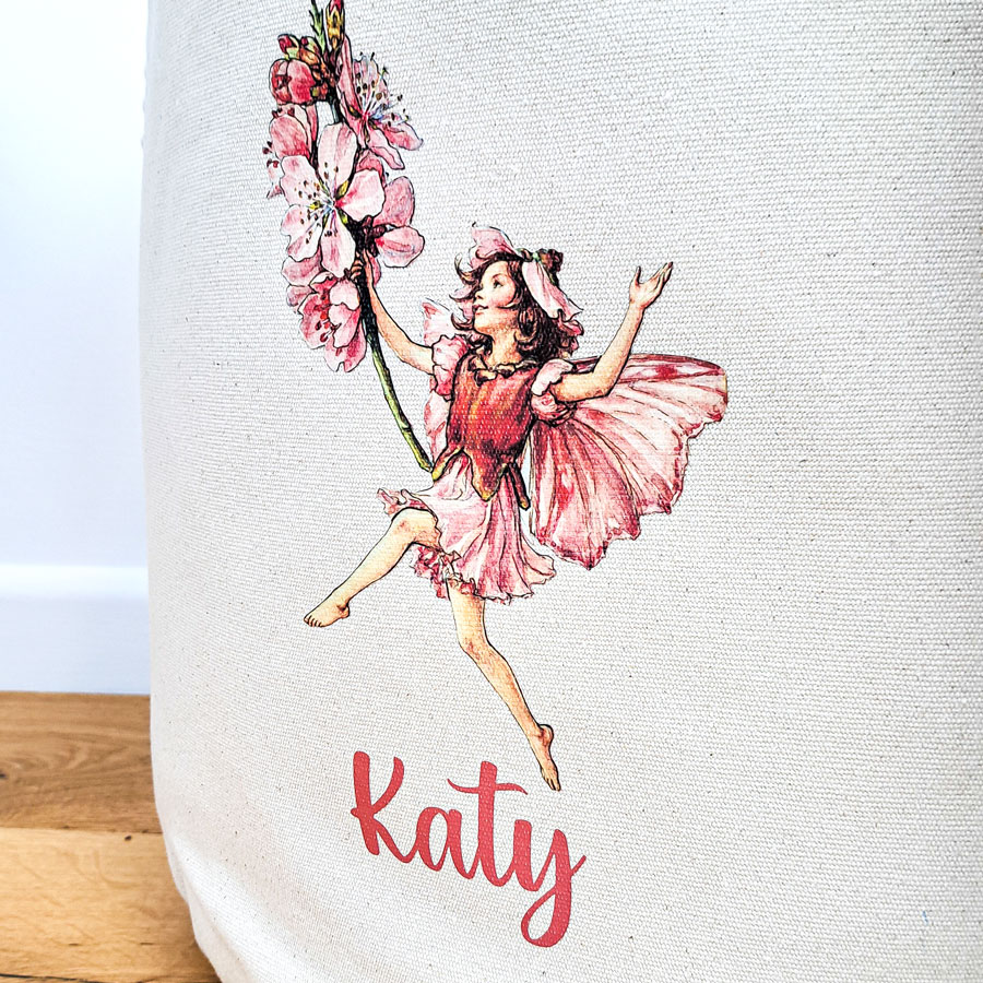 The Almond Blossom Storage Trug close-up of design
