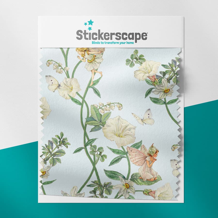 The Narcissus Flower Fairy roller blind swatch