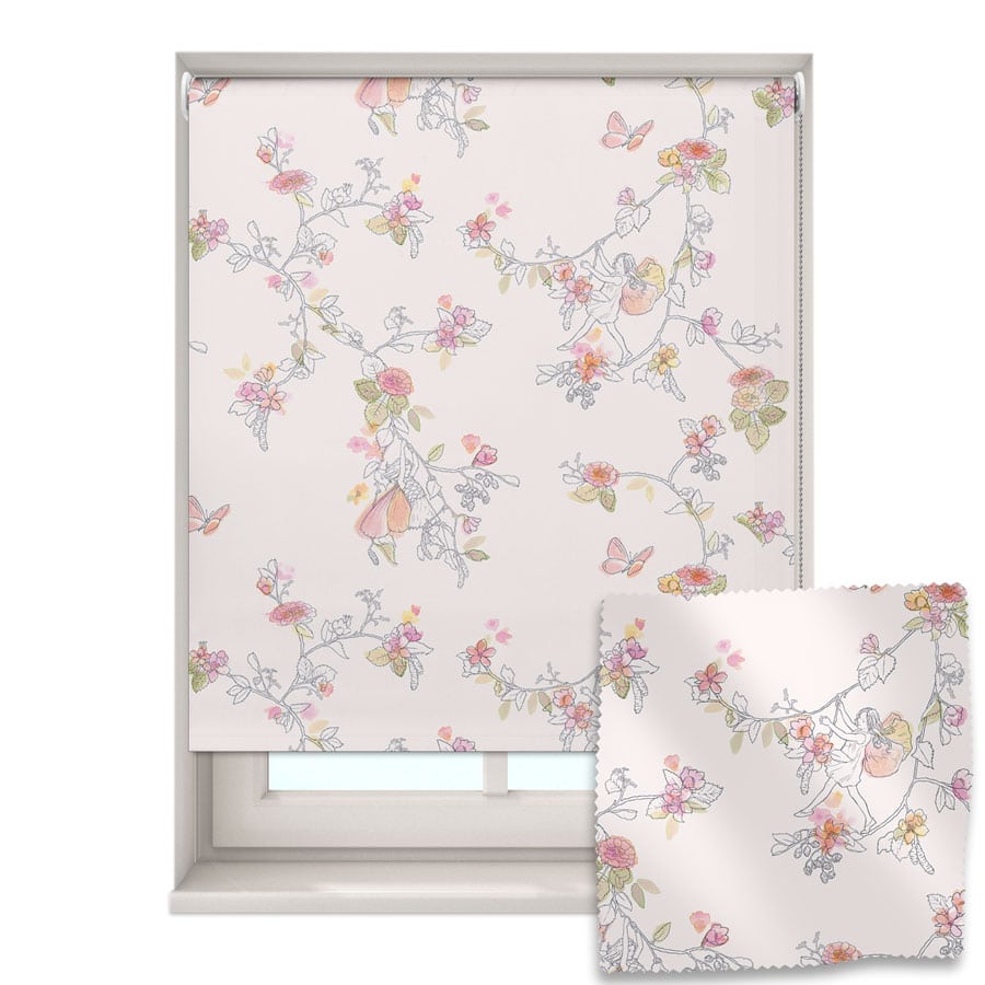 The Daydream Flower Fairy roller blind on a white background