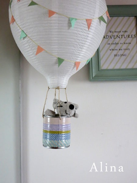 Diy Hot Air Balloon Lampshade, Balloon Lamp Shade