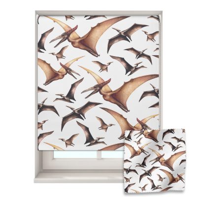 Pterodactyls roller blind includes a dinosaur themed roller blind perfect for decorating a children's room