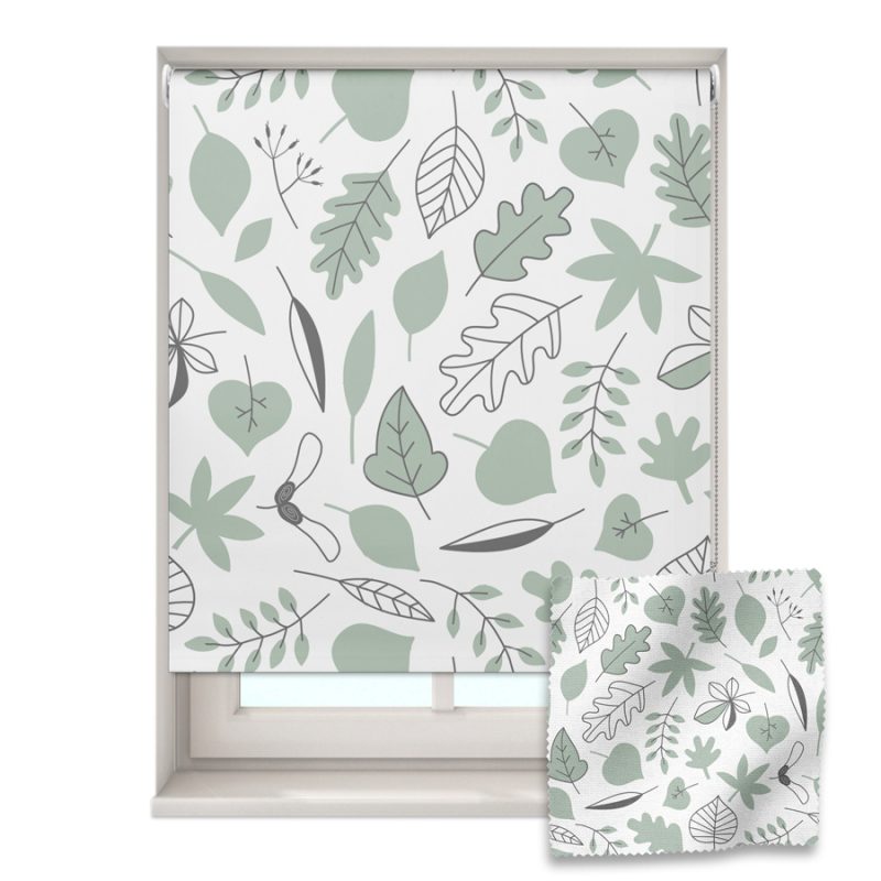 Woodland Leaves roller blind includes a space themed roller blind perfect for decorating a children's room