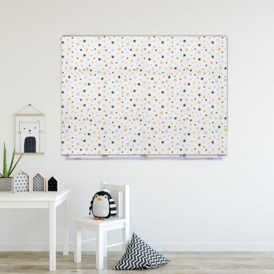 Scandi Stars roller blind includes a space themed roller blind perfect for decorating a children's room