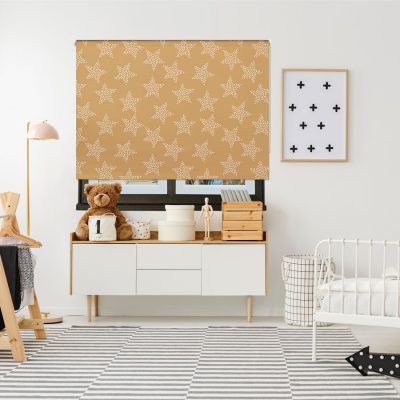 Dotted Stars roller blind includes a space themed roller blind perfect for decorating a children's room