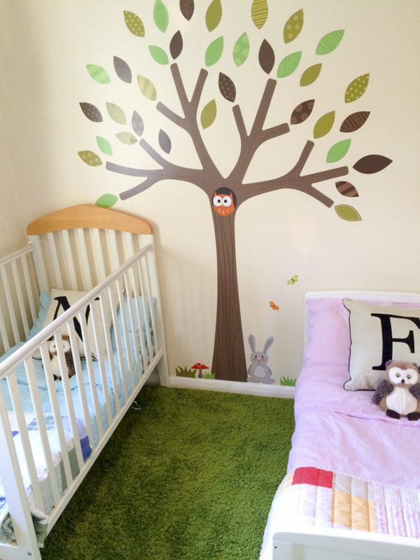 Woodland themed nursery