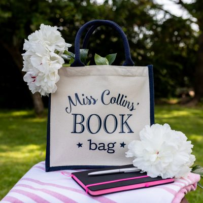 Cotton Tote Bag SO MANY BOOKS