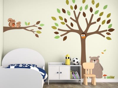 Woodland wall stickers | Stickerscape | UK